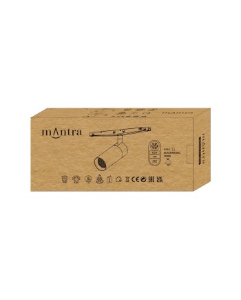 MAGNETO mini * FOCO LED 7W 38º NEGRO